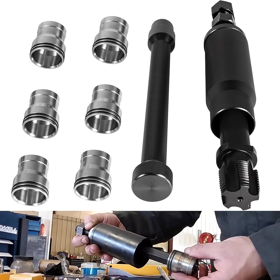 【EEUN】Cat sleeve 6 Pcs Injector Sleeve With O-Ring 227-1200 for Caterpillar